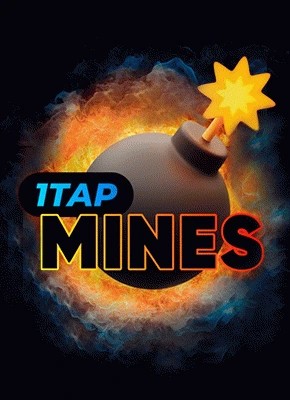 1Tap Mines by Turbo Games, showcased at spinky.bet – game logo