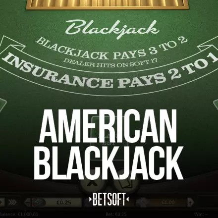 American Blackjack game by Betsoft Gaming – logo hosted on Spinky