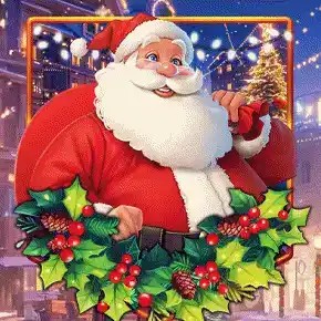 Christmas Wheel slot visual from KA Gaming available on spinky.bet