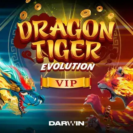 Dragon Tiger Evolution VIP by Darwin Gaming, showcased at spinky.bet – game logo