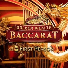 Golden Wealth Baccarat logo – Live Dealer by Evolution at Spinky