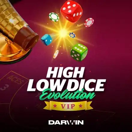Play the High Low Dice Evolution VIP slot by Darwin Gaming on Spinky