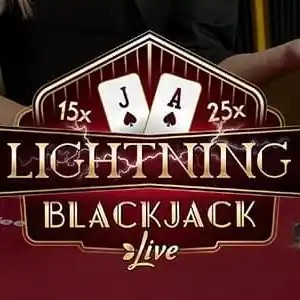 Play the Lightning Blackjack slot by Evolution on Spinky