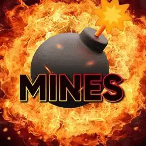 Mines game by Turbo Games – logo hosted on Spinky