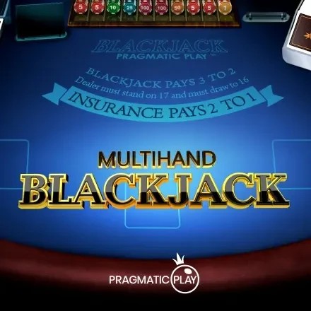 Multihand Blackjack by Pragmatic Play, showcased at spinky.bet – game logo