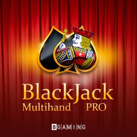 Multihand Blackjack Pro logo – Table Games by BGAMING at Spinky