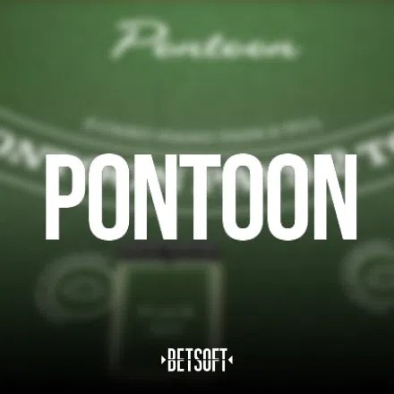 Pontoon slot visual from Betsoft Gaming available on spinky.bet