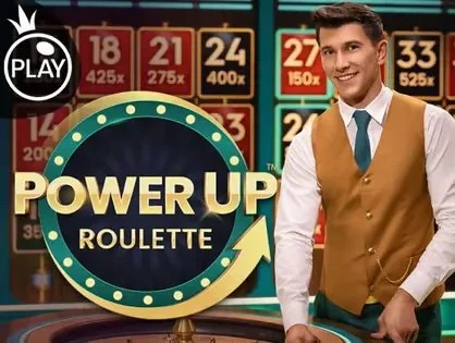 Power UP Roulette game by Pragmatic Play – logo hosted on Spinky