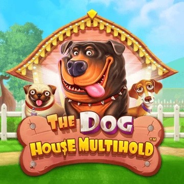 The Dog House Multihold slot visual from Pragmatic Play available on spinky.bet