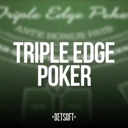 Try Triple Edge Poker slot by Betsoft Gaming on spinky.bet – logo image