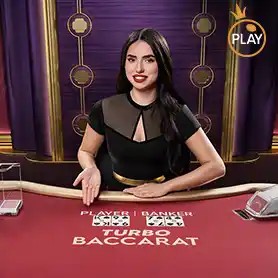 Turbo Baccarat by Pragmatic Play, showcased at spinky.bet – game logo
